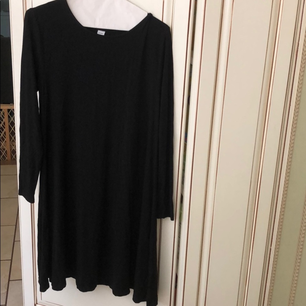 Old Navy Long Sleeve Black Dress